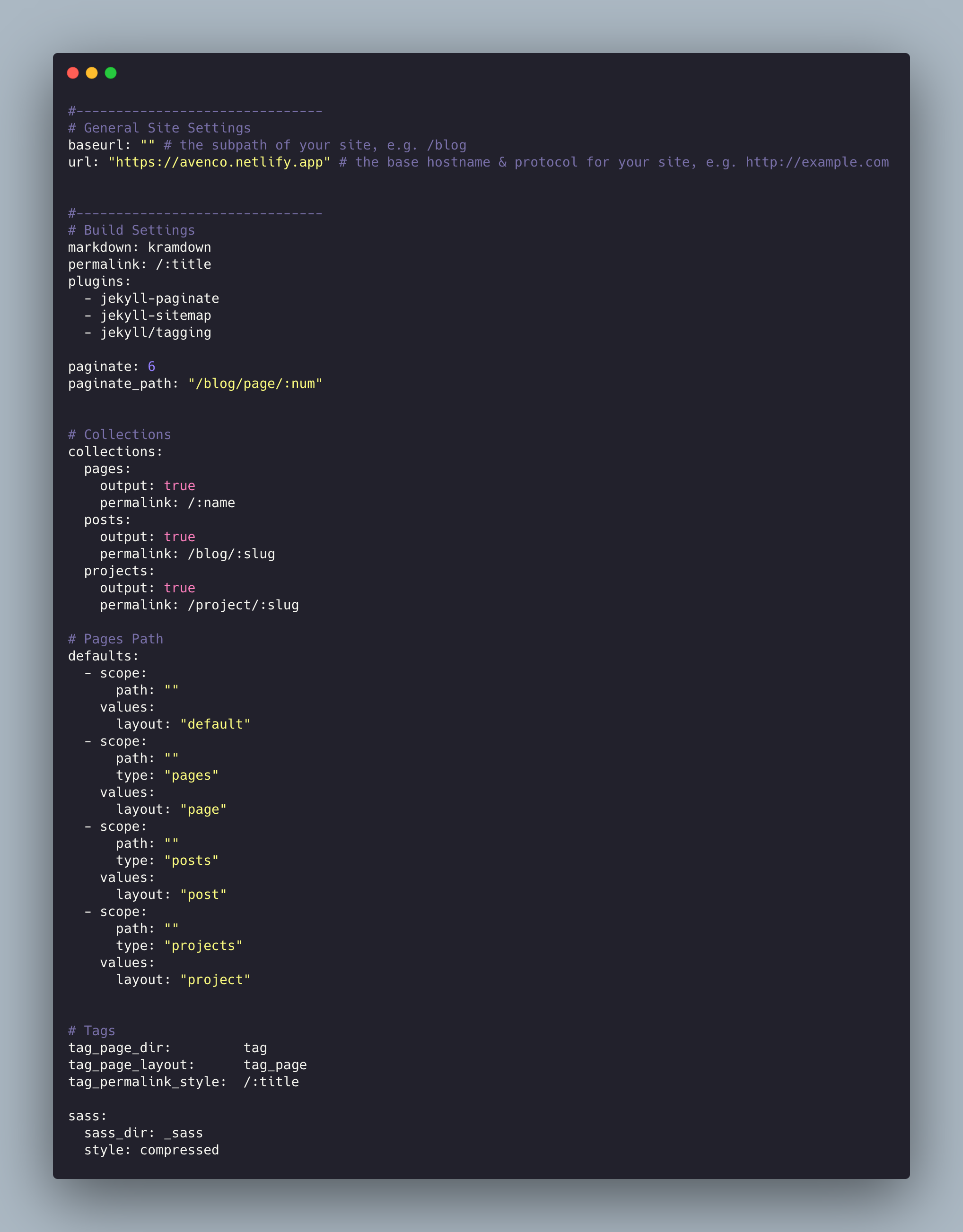 config